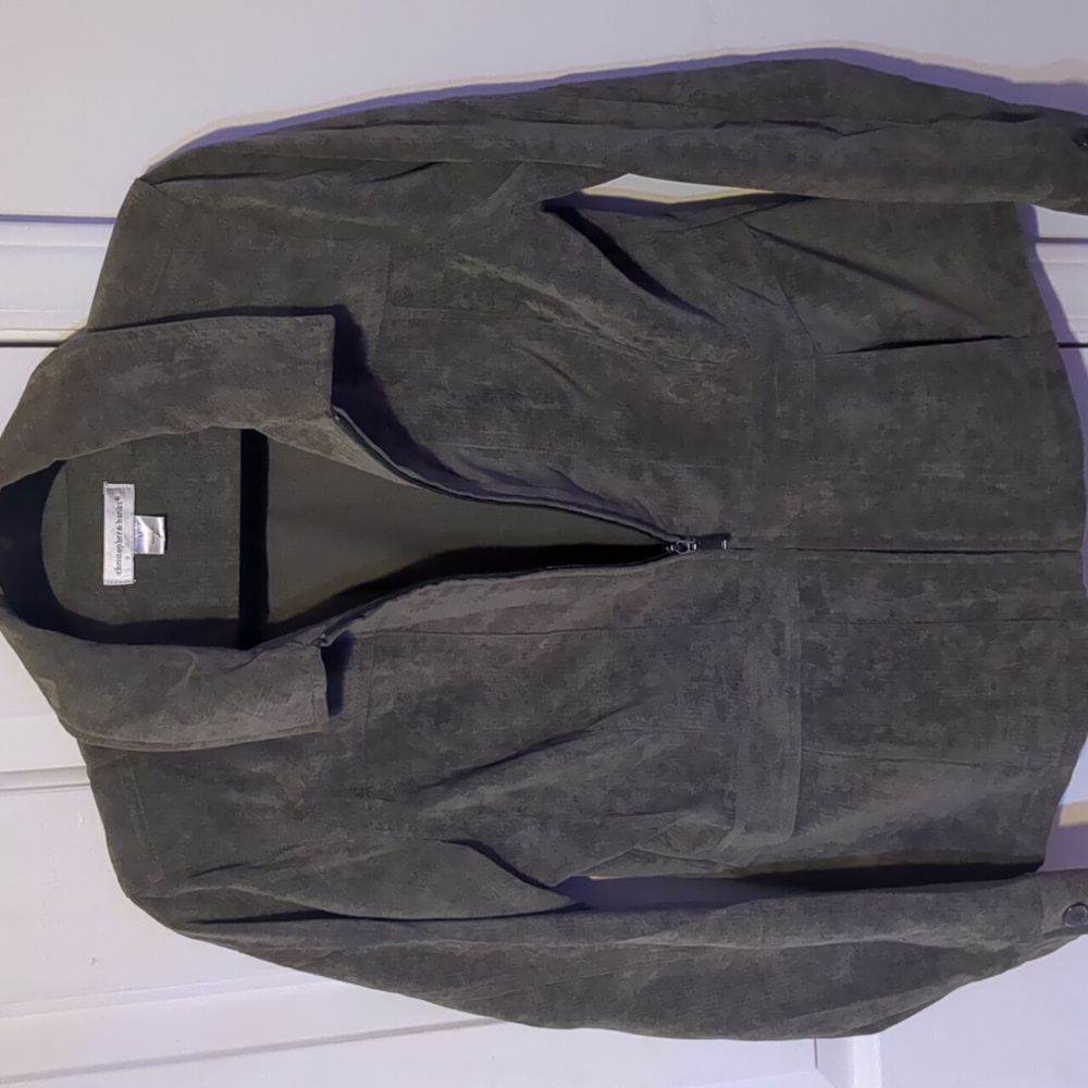 Christopher & Banks Dark Olive Jacket